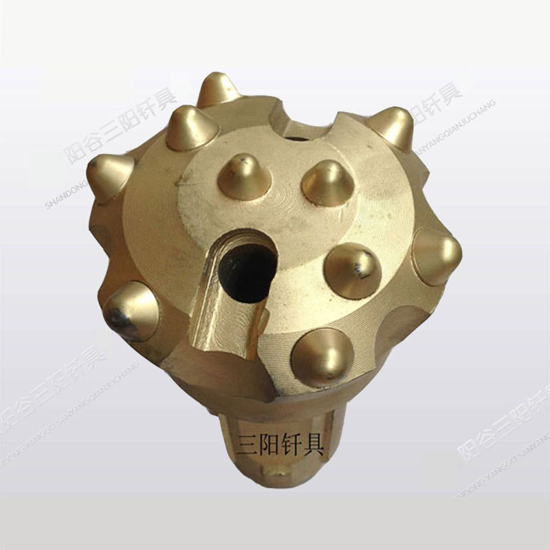工矿工程施工90潜孔钻头 花岗岩钻头 冲击器