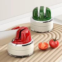 Двусторонний Sharpening камень для заточки, бытовой инструмент для кухонной заточки, присоска с допамином