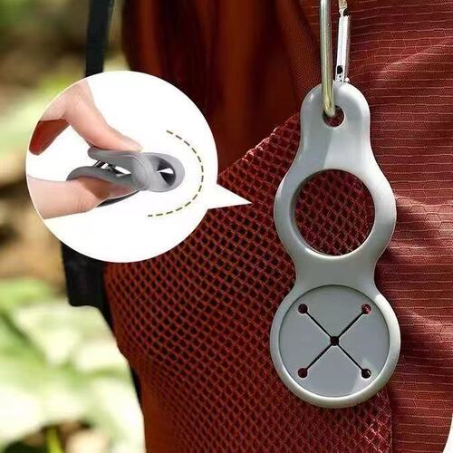 Bottle Flip Travel Travel Outdoor Mountain Climbing Mineral Water Portable Clip Hook Lanyard Accessory Area Mouse Repeller