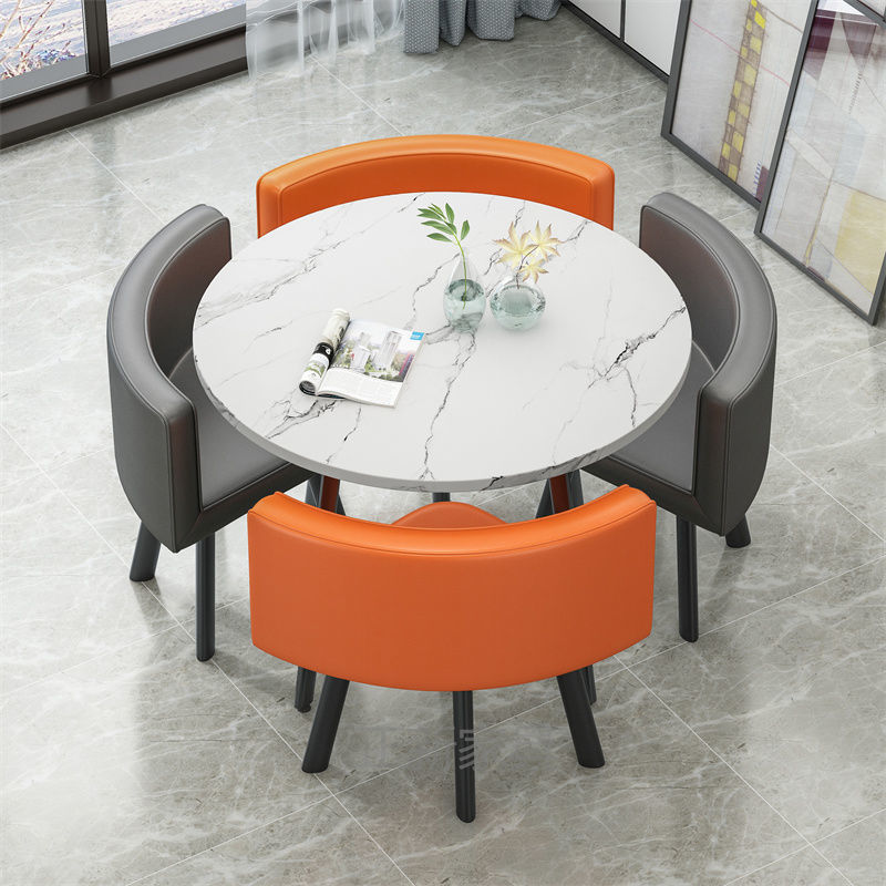 둥근 모조 흰색 회색 주황색 껍질