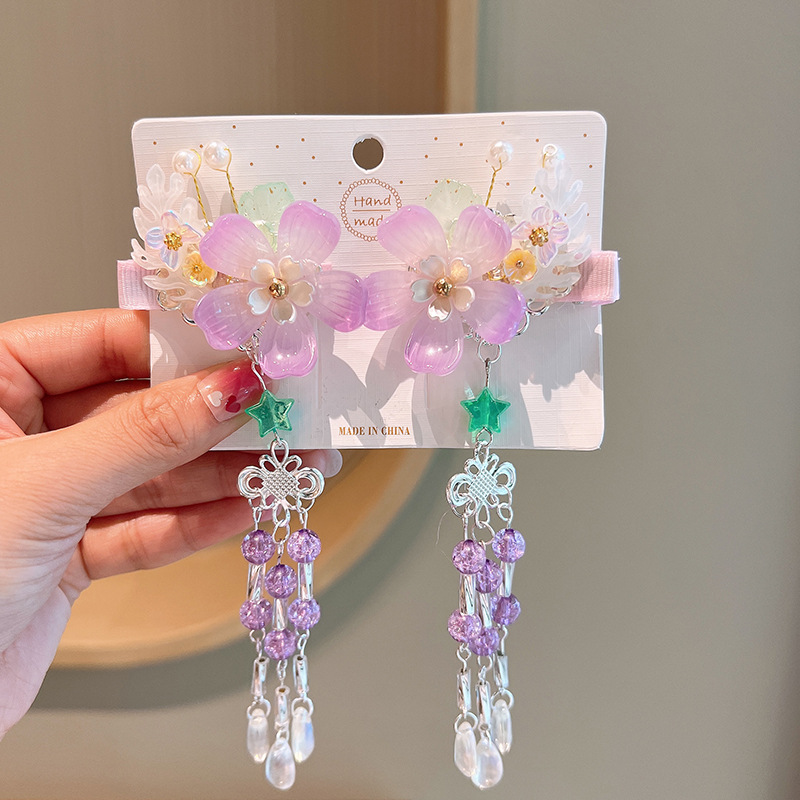 078-4 Flower Purple
