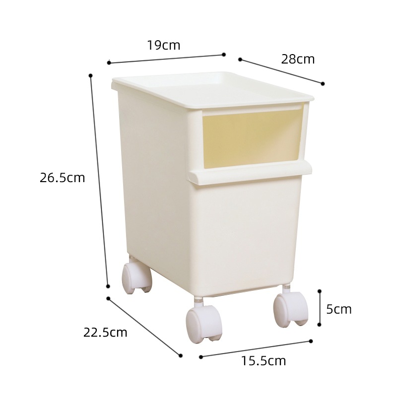 Caja de almacenamiento de doble capa para gatos, barril de bocadillos, caja de almacenamiento de dibujos animados, juguetes, lápices, pequeños nuevos pegatinas, carro de mascotas
