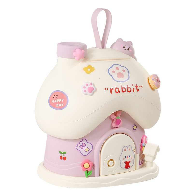 2024 Nueva Casa de setas hucha pasta BRICOLAJE caja ahorro para niños y niñas regalo los