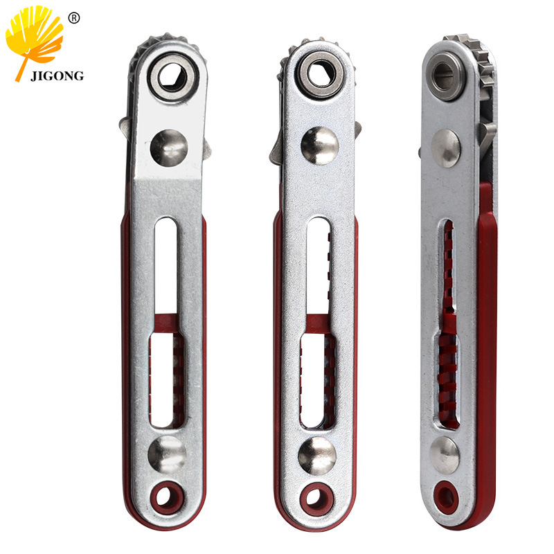Bi-directional ratchet flat head bent head screwdriver mini ratchet wrench screwdriver cross one word hexagonal screwdriver 