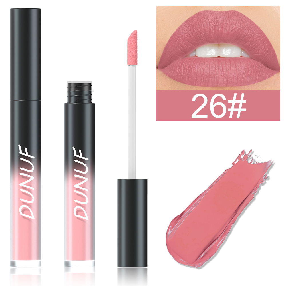 Check it out! Link Disclaimer - Exclusive for Foreign trade :DUNUF 32-color Multi-purpose matte long-lasting Lip gloss undefined