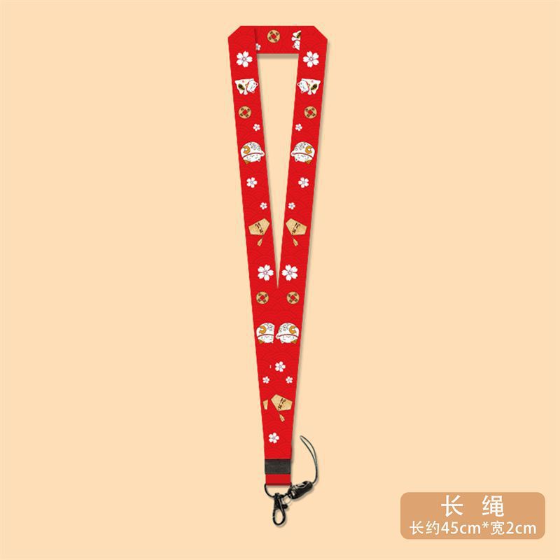 Gato de la suerte de cuerda larga