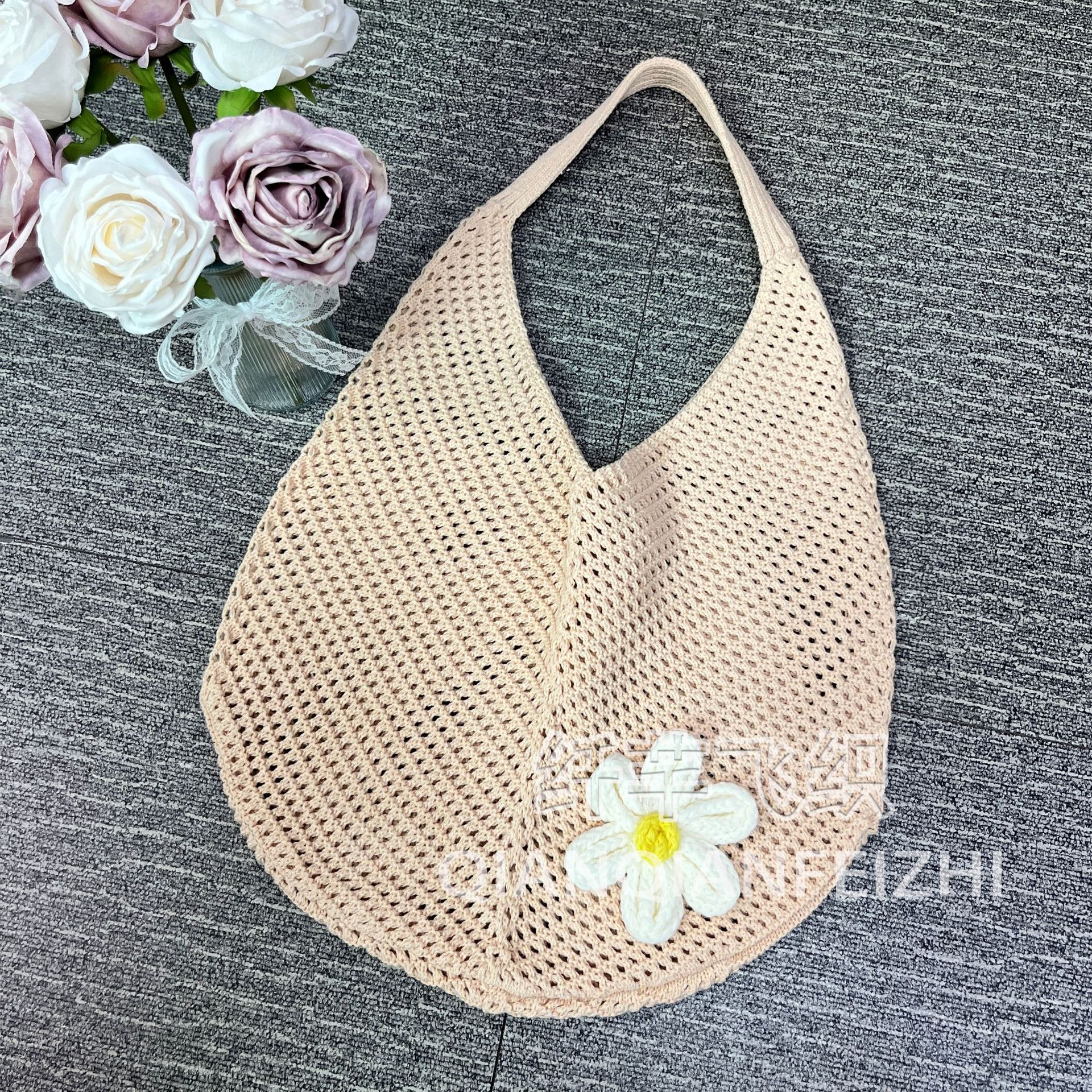 【작은 꽃 포함】나무 살구색