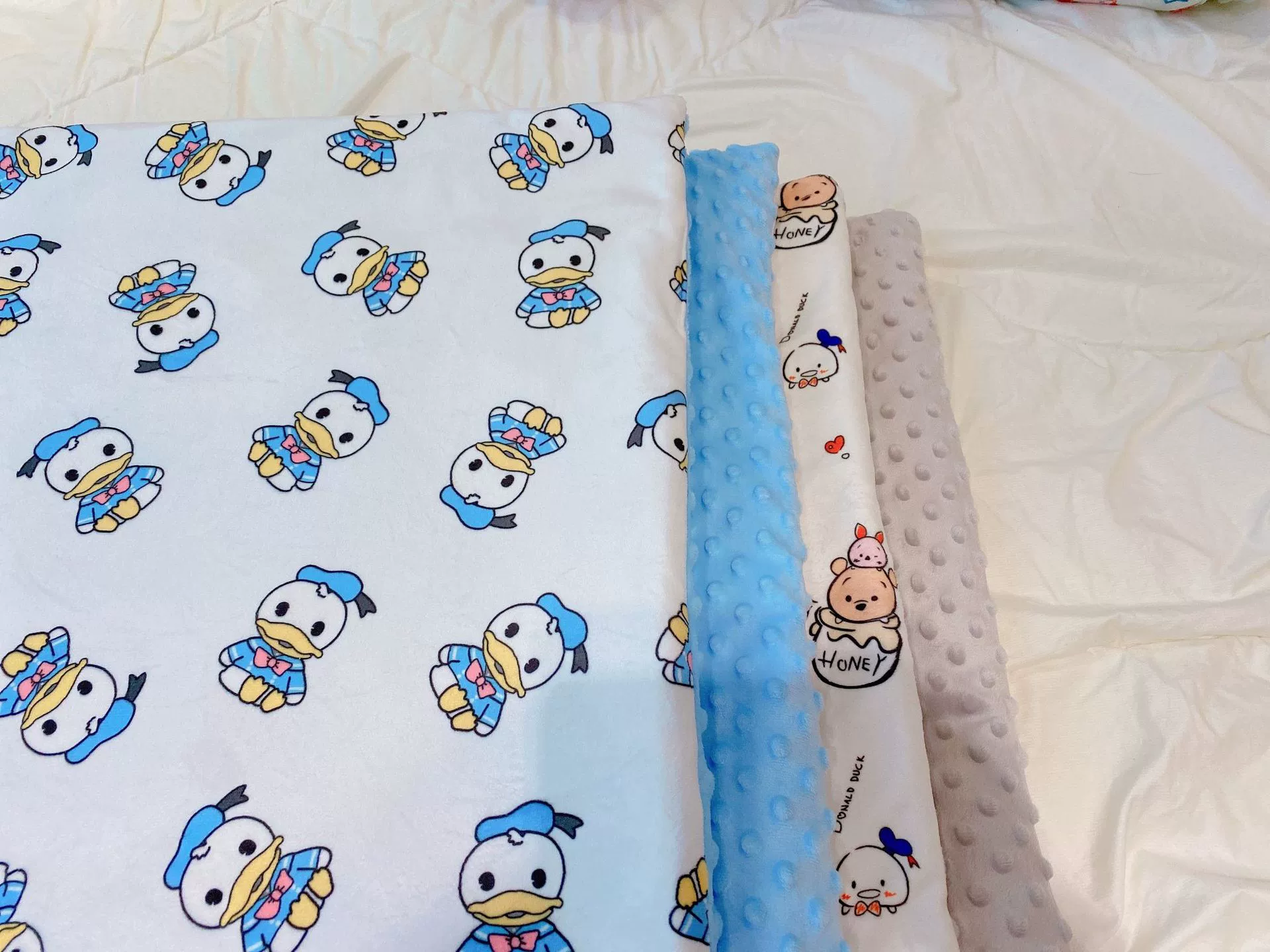 Утеплённое детское одеяло с мультяшным рисунком для садика, увеличенная плотность