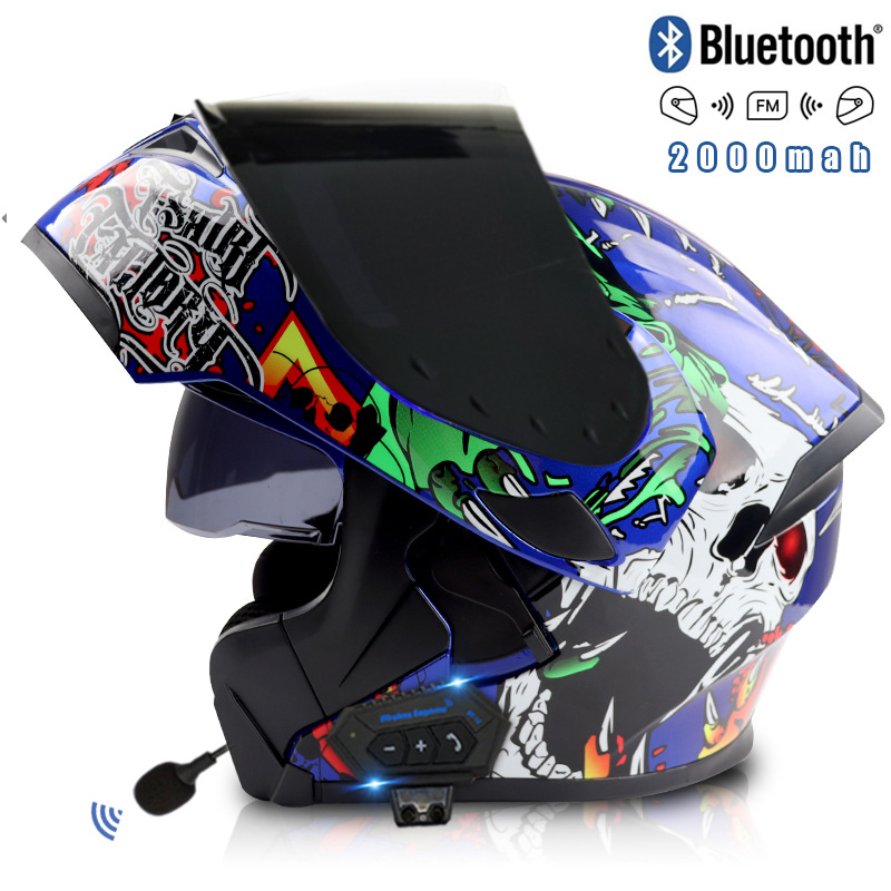 SE-블루 고스트 티 미러-인터콤 블루투스 포함