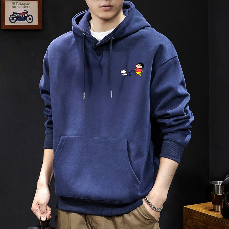 Azul escondido con sudadera normal - 8392