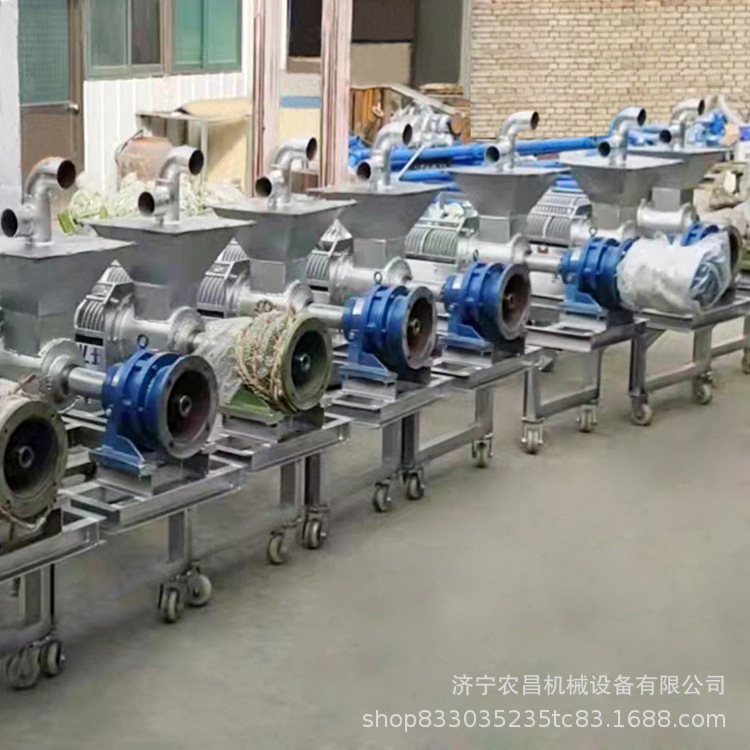 螺旋挤压猪粪脱水机 不锈钢猪粪固液分离机 牛舍粪便处理设备