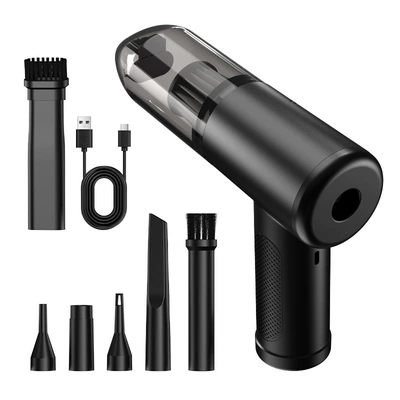 Wireless Portable High-Suction Handheld Vacuum Cleaner Small Car Supplies Cleaning Tool Car Vacuum Cleaner (Tozsoranlar) - bm199-brushed-5kpa