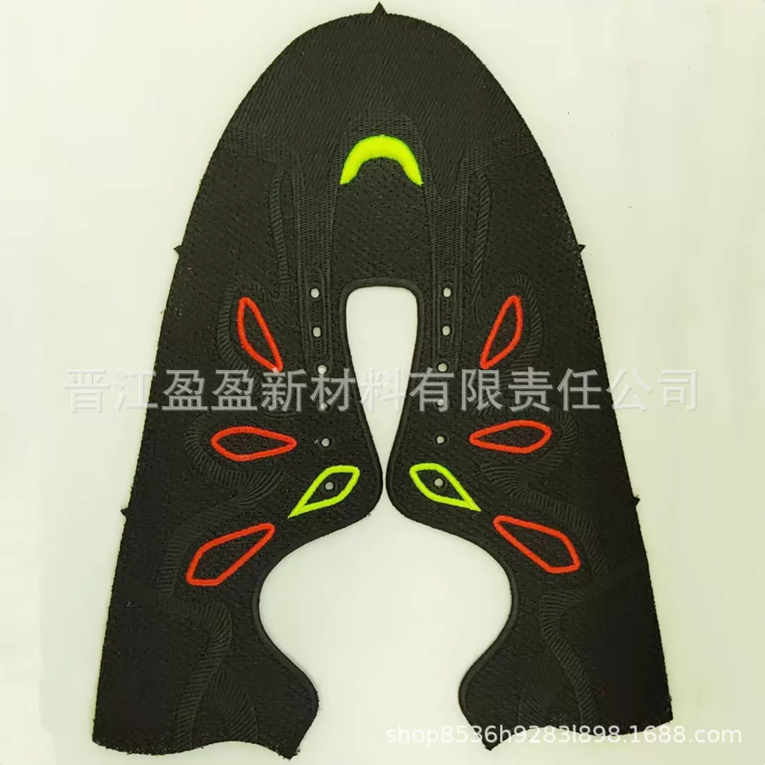 厂家直销 水绣鞋面 新款绣花鞋面 飞绣飞线鞋面 鞋面加工时尚质优