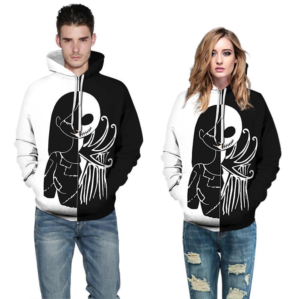 Sudadera hombre con estampado digital 3d navidad jack_voghion.com