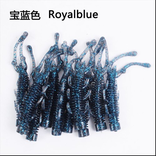 NED Floating Shrimp Wholesale 7.5cm6.5cm Soft Shrimp Luya False Bait Soft Bait Salted and Fishy Bass Mandarin Fish in Bulk