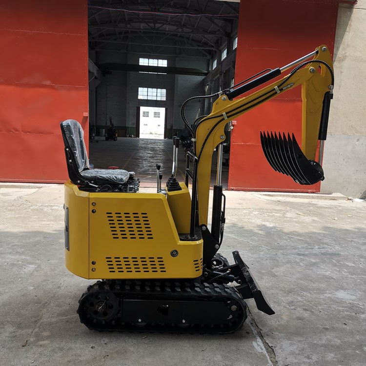 履带式小型挖土机  果园农田微型挖机 大臂侧摆底盘伸缩微型钩机