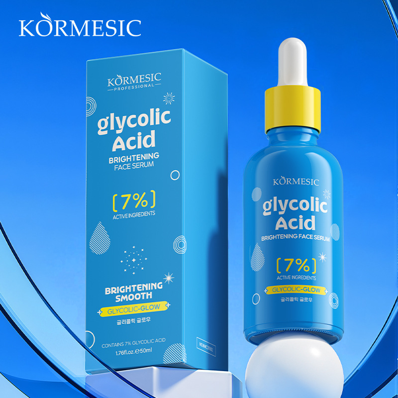 Kormesic Cross-Border 7% Glycolic Acid Facial Care Series Care Set Moisturizing, Hydrating, and Brightening Foreign Trade Wholesale