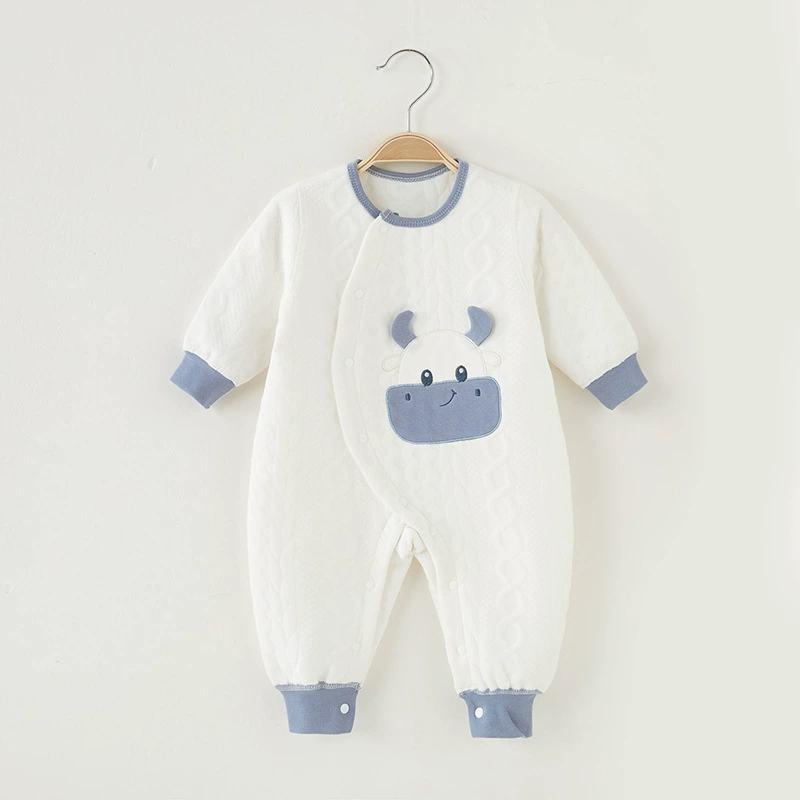 Демисезонный bodysuit для детей, сохранение тепла весной, комбинезон для новорожденных, пижама
