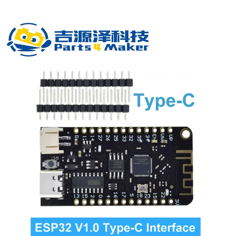 ESP32 V1.0.0 Rev1 WiFi Bluetooth 4MB Flash Micropython Плата разработки