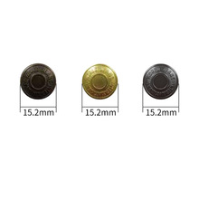 YKK纽扣定制 SB05-W 面扣牛仔服饰金属四合扣A件个性花纹款式定做