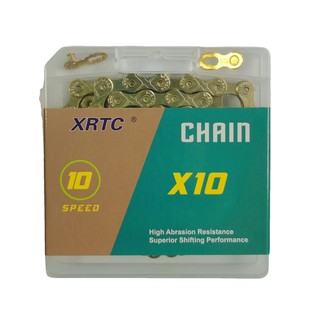 genuine goods XRTC gold 10 20 30 speed pedal bicycle bicycle variable speed chain chain