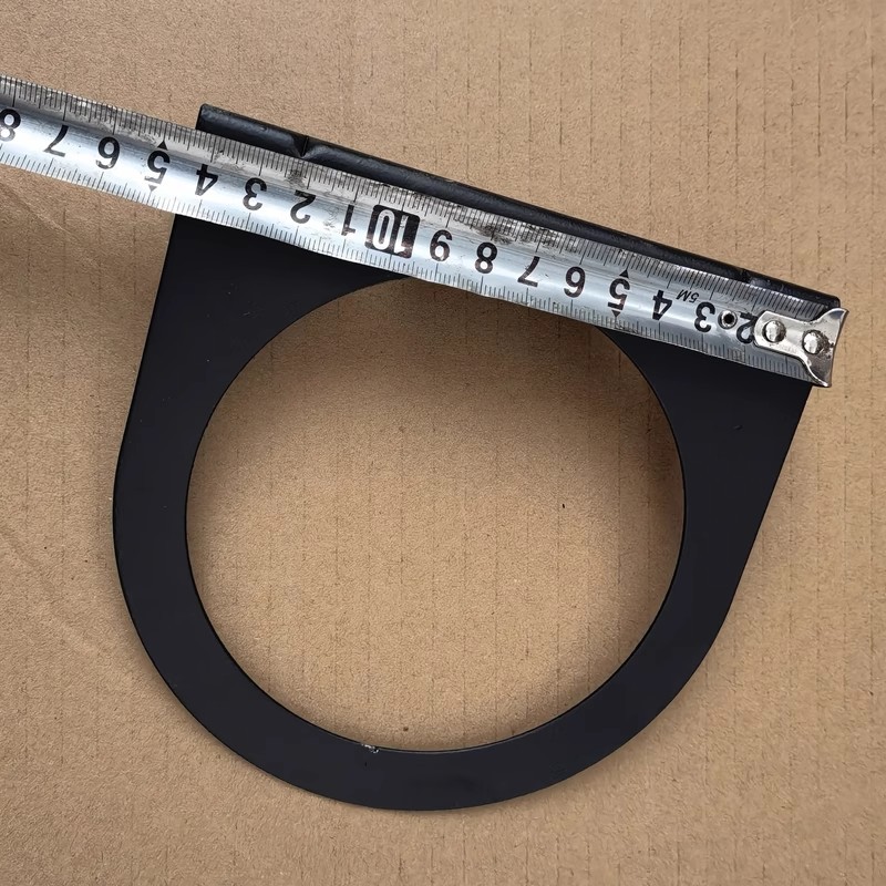 Trailer Rear Tail Light Round Lamp Bracket Iron Frame Support Single-Link Truck Rear Tail Light Lamp Holder Base