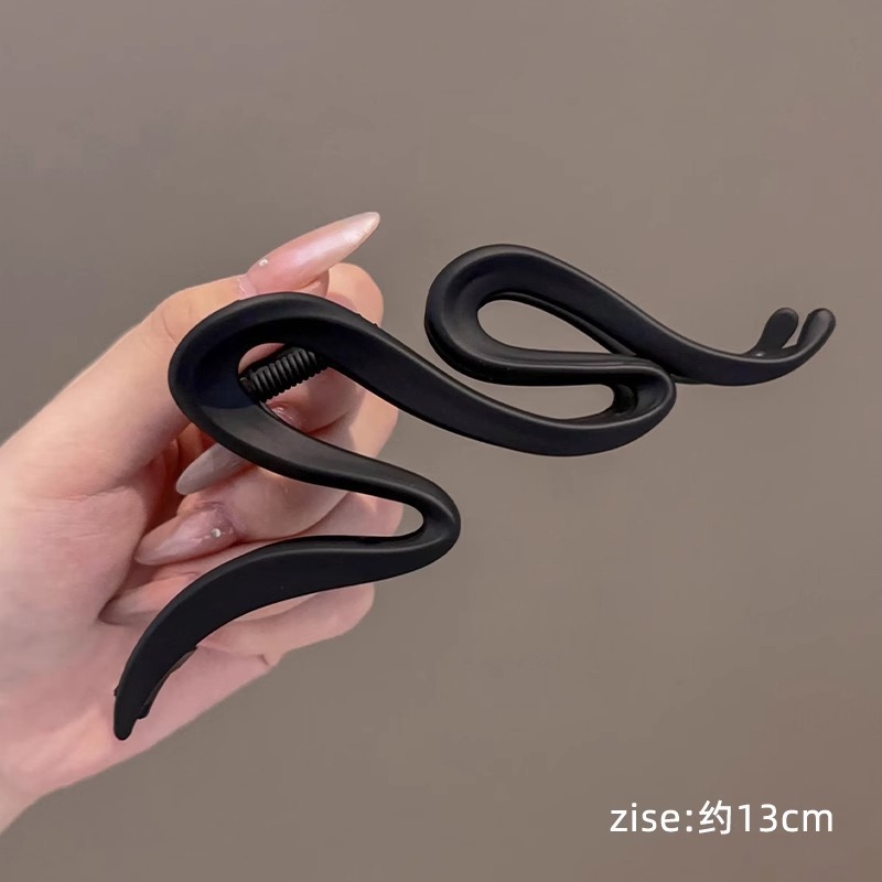 Clip de cabello de alta sensación de gran tamaño para mujeres más agarrar clip de cabello de tiburón en la parte posterior de la cabeza de los productos al por mayor