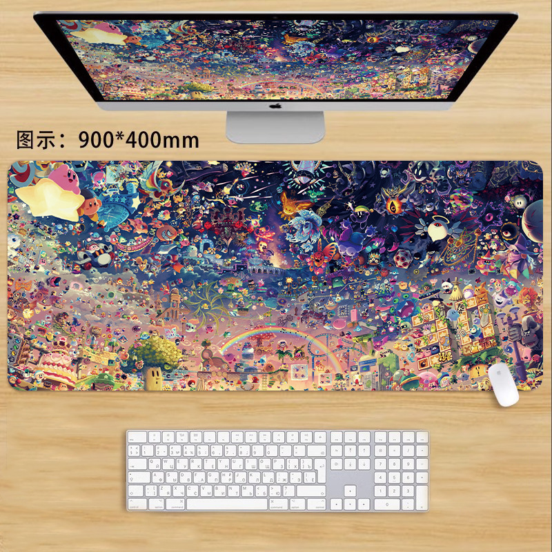 星のカードは超大型マウスパッドより厚いです。|undefined