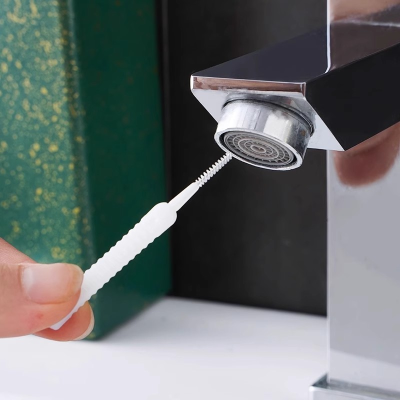 【ネットセレブ人気モデル】シャワーヘッド穴掃除ブラシ シャワーヘッド掃除用品 多機能ミニ隙間針掃除ブラシ|undefined