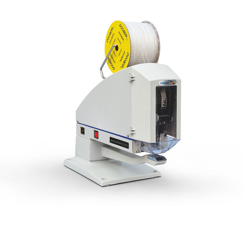 Fuente fabricante máquina de tarjetas de cintura jeans plisado aguja trapezoidal máquina toalla joyería etiqueta máquina de embalaje fija al por mayor