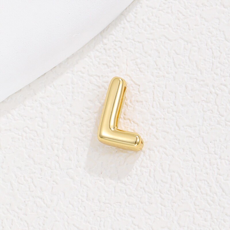 AS ジュエリークロスボーダー temu ホット販売 26 英字 diy ブレスレット 10 ミリメートル時計ストラップ金メッキ文字卸売|undefined