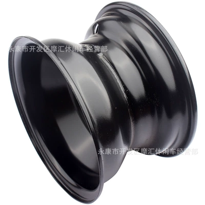 Steel Rim Black, Motorcycle wheel hub