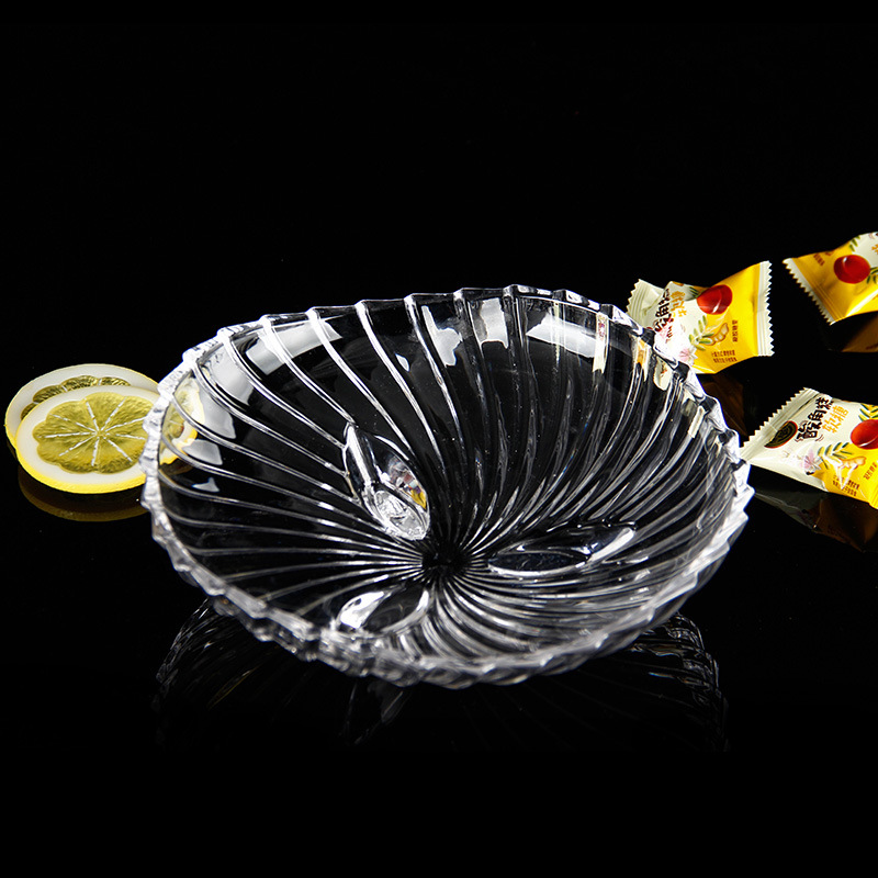 bandeja de fruta europea sala de estar casera creativa bandeja de frutas secas bandeja de frutas secas bandeja de refrigerio de Año Nuevo bandeja de vidrio