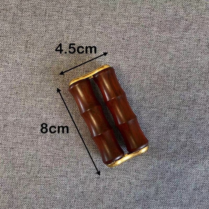 檀木減圧手のひらマッサージ器木製ローラー手捻りマッサージ器レジャー手のひら回転握力器|undefined