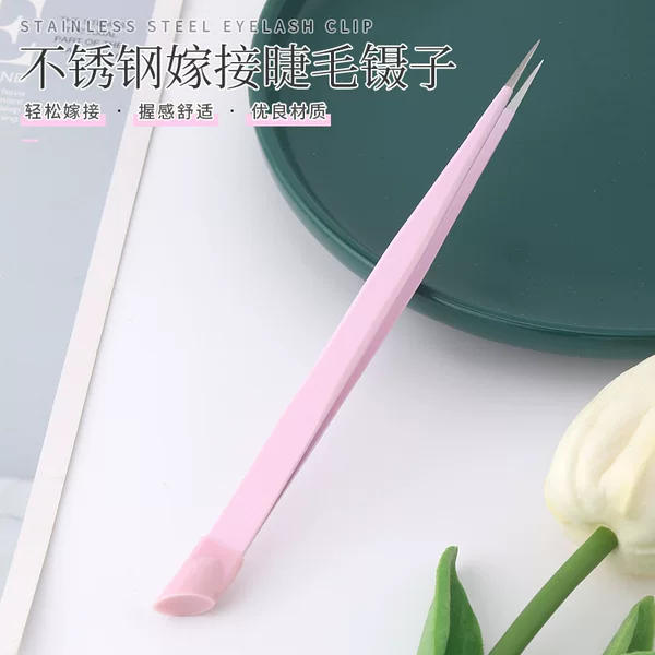 Nail Tweezers Professional Grafting Tool Double-Ended Multi-Purpose Seamless Bonding Beginner Nail Artist Rhinestone Sticker Tweezers