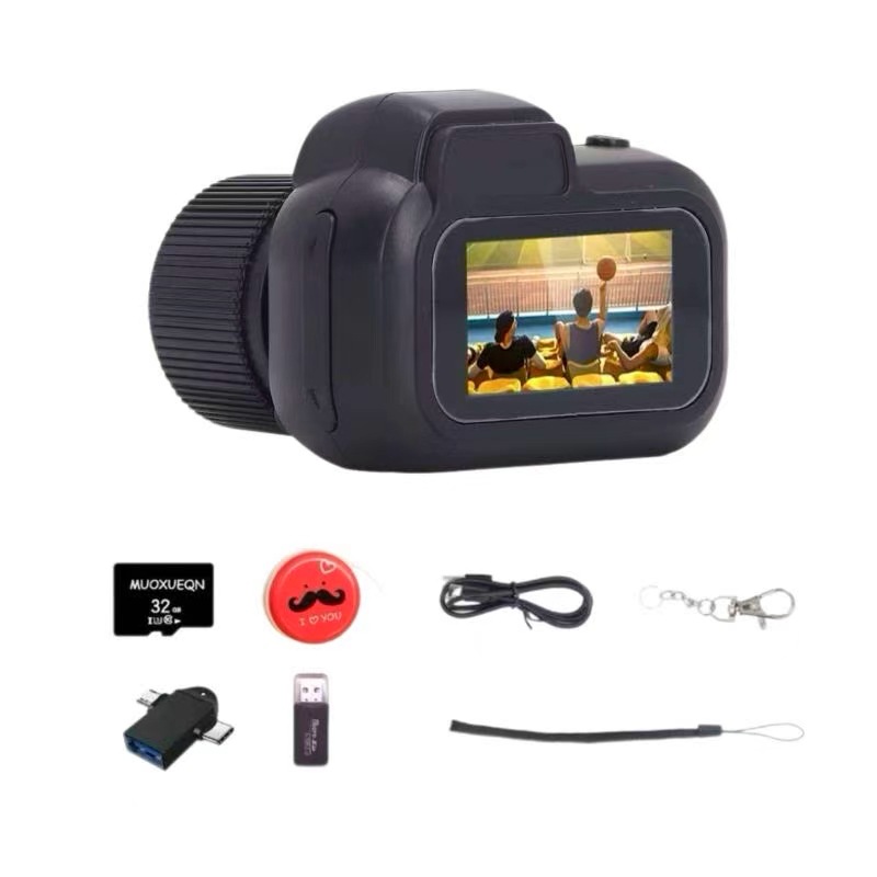 Estudiante campus digital cámara pequeña HD mini cámara barata entrada a la cámara pulgar chica celebridad de Internet regalo