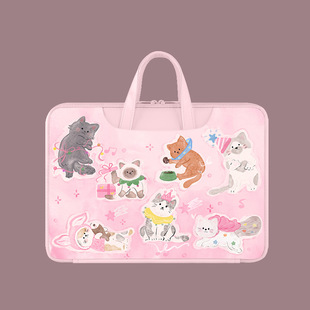 Cartoon Waterproof 15.6inch Suitable for Asus Huawei Honor 16.1 Lenovo Xiaoxin Air14 Anti-Theft Design