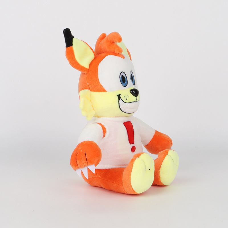 跨境新品bubsy plush超级大笨猫巴比斯游戏周边毛绒玩偶公仔|undefined