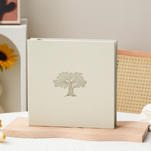 皮革自粘覆膜内页相薄影楼定制diy相册大容量亚马逊热销新品厂家