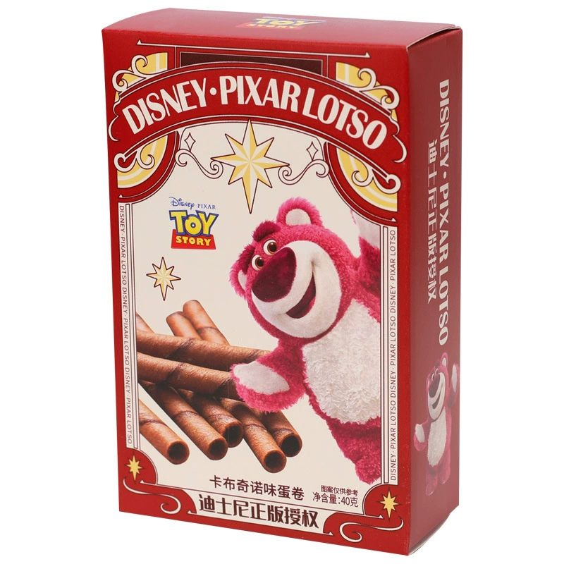 Snack (Disney·Pixar LOTSO) Cappuccino Egg Roll Cookies, gift pack 30–40 g