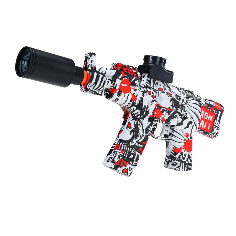 Pistola de cristal especial para AK juguete infantil con rango de disparo eléctrico de precisión juguete de agua para niños con bala suave