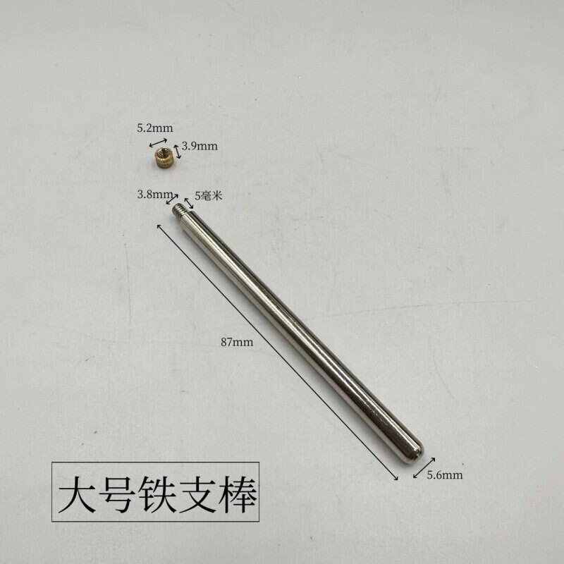 Crystal Iron Rod Glass Photo Studio Stand Support Rod Stand Silver Consumables Glass Frame Photo Frame