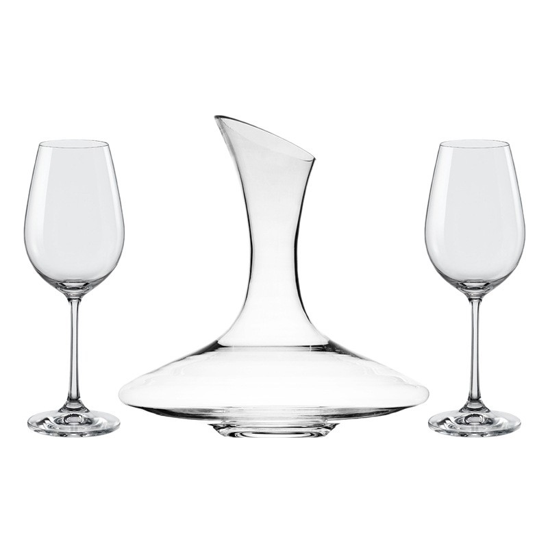 Caja de regalo de tazas de vino de cristal de importación checa, tazas de alto valor, regalos de alta gama, regalos de negocios