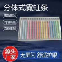 LED霓虹灯带硅胶条6mm柔性灯带二三代导光条低压分体式造型字广告
