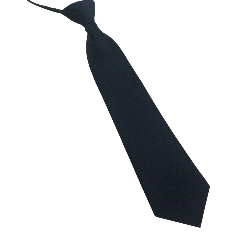 Fábrica al por mayor de las mujeres corbata de cremallera fácil tirar libre profesional de negocios moda casual color sólido lazo para las mujeres