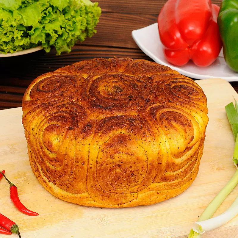 面包批发甘肃特产小吃烤花馍片兰州花卷面包早餐美食好吃的糕点厂