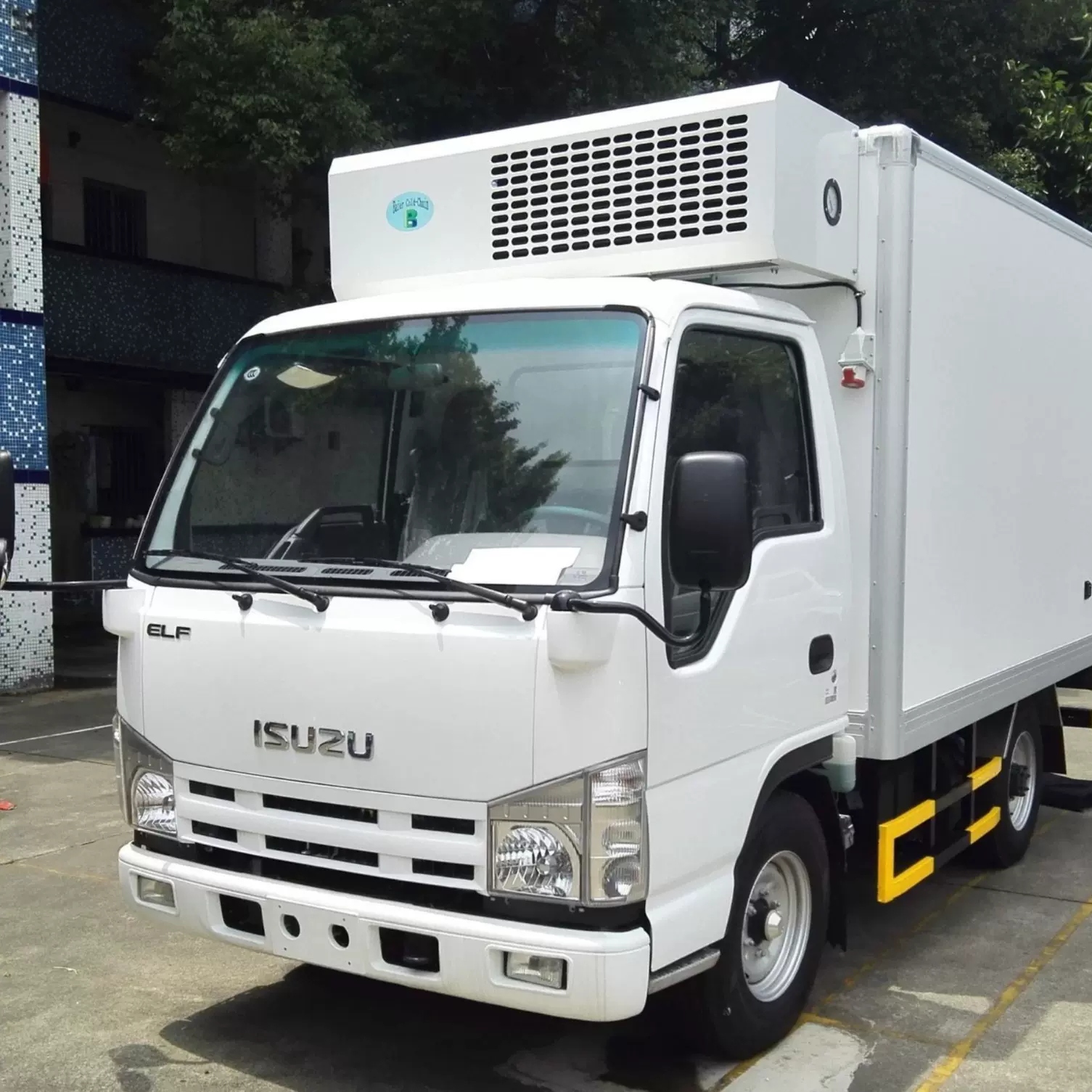 庆铃蓄冷式雪糕冷藏车小型冷链车 满足冷藏冷冻需求