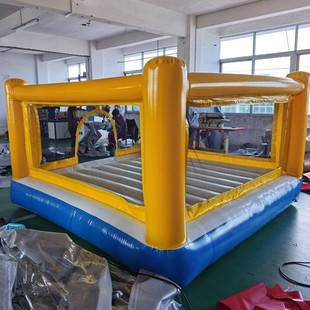 Inflatable Castle Outdoor Inner Children's Toys Closed Naughty Castle Trampoline Punch Bouncing Bed Playground Equipment