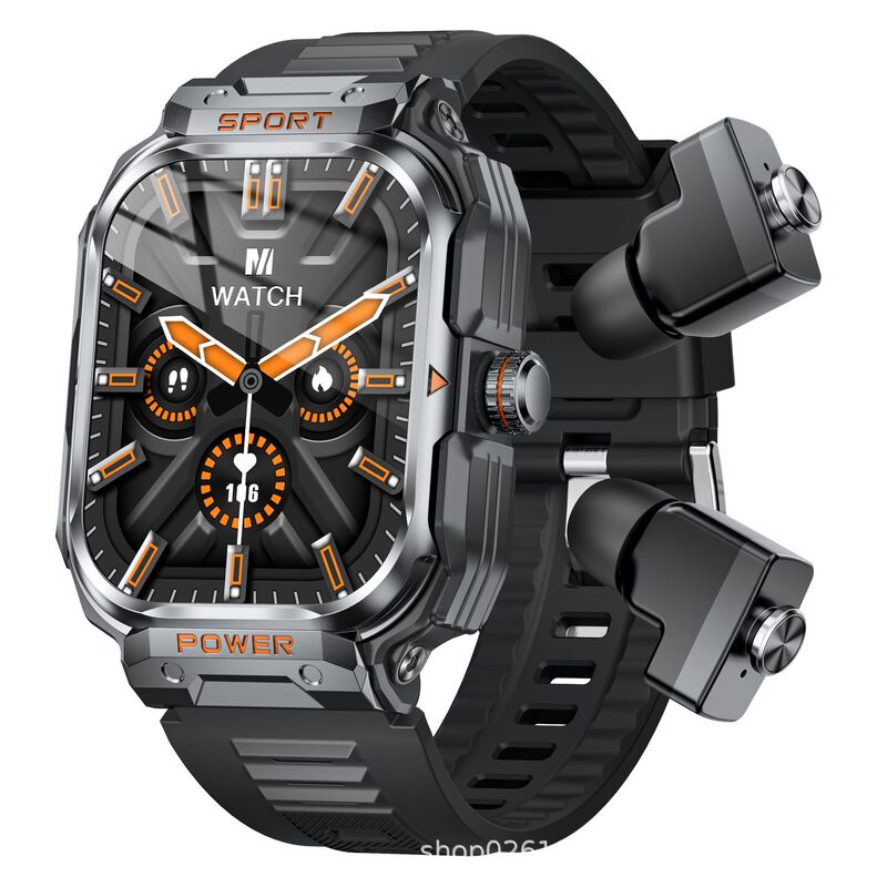 New Tws 2-in-1 Watch Gt55 Bluetooth Call Bluetooth Headset Heart Rate Multi-Sport Smart Watch New Tws 2-in-1 Watch Gt55 Bluetooth Call Bluetooth Headset Heart Rate Multi-Sport Smart Watch