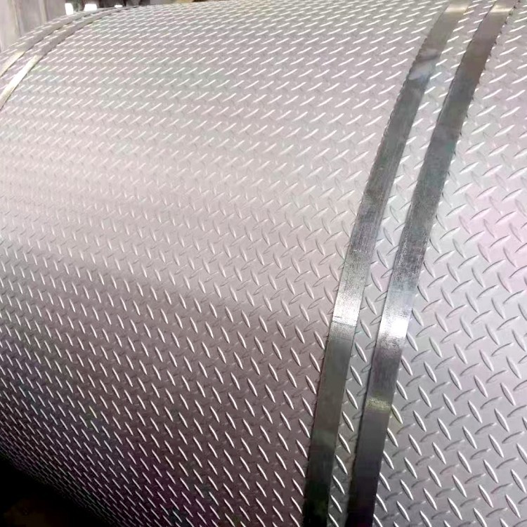 昆明304不锈钢压花板防滑板优选中奎钢业 专业可靠 质量保障